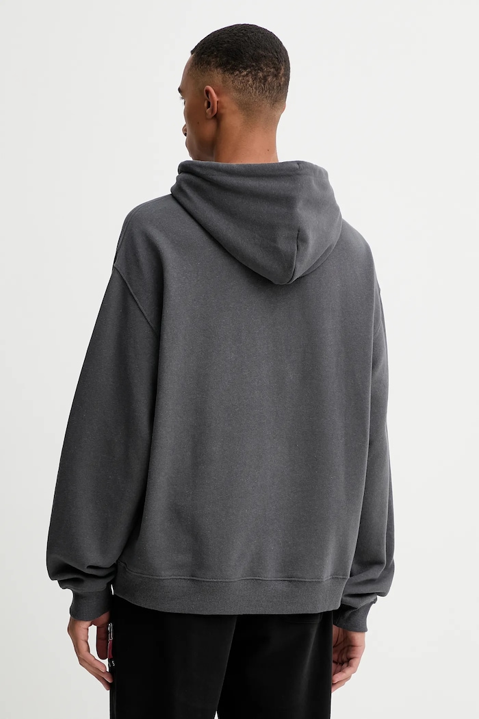 Oblečenie Bavlnená mikina Tommy Jeans DM0DM22082 sivá