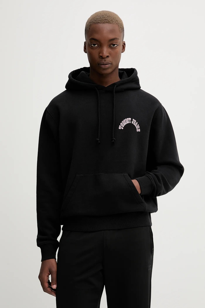 Oblečenie Mikina Tommy Jeans DM0DM22088 čierna