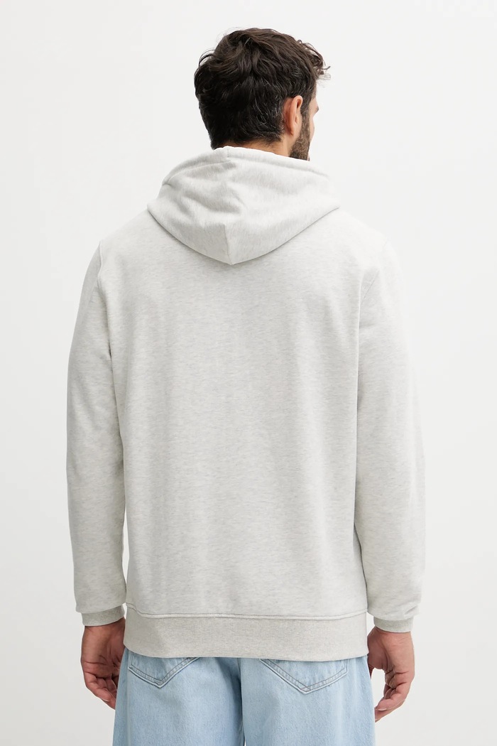 Tommy Jeans hanorac de bumbac DM0DM22113 gri AW25