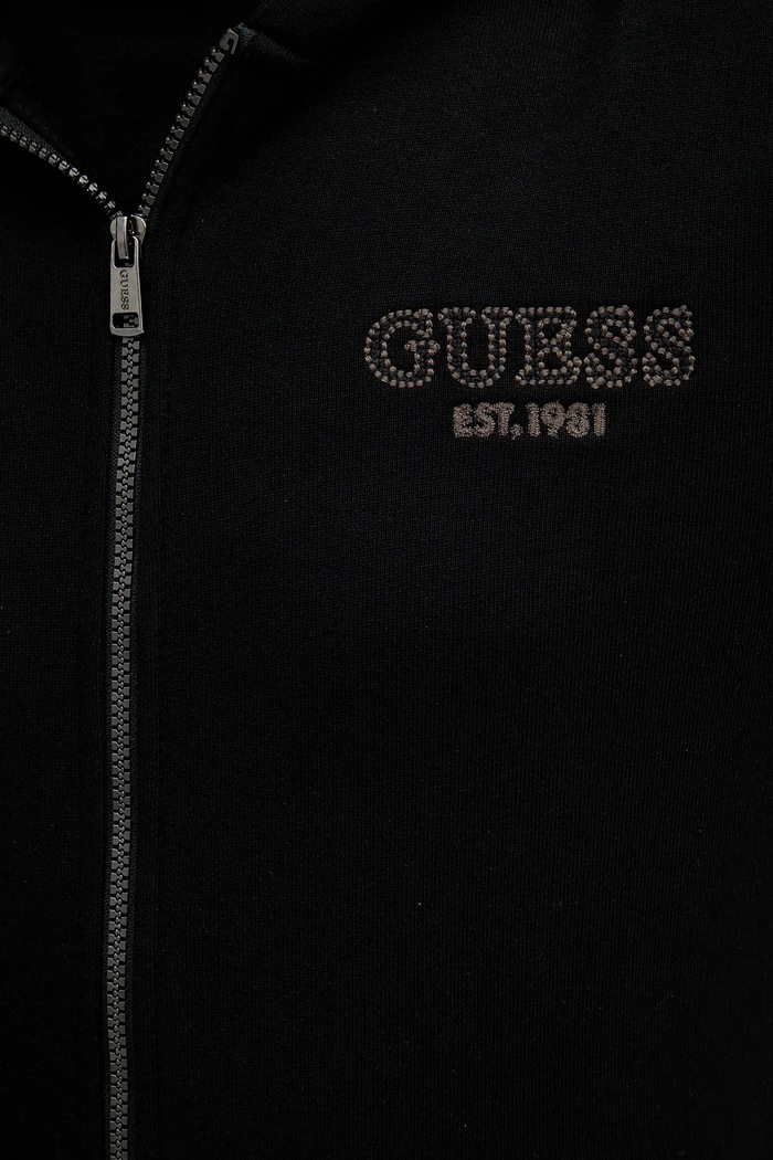 Μπλούζα Guess μαύρο M5YQ48.KCN01