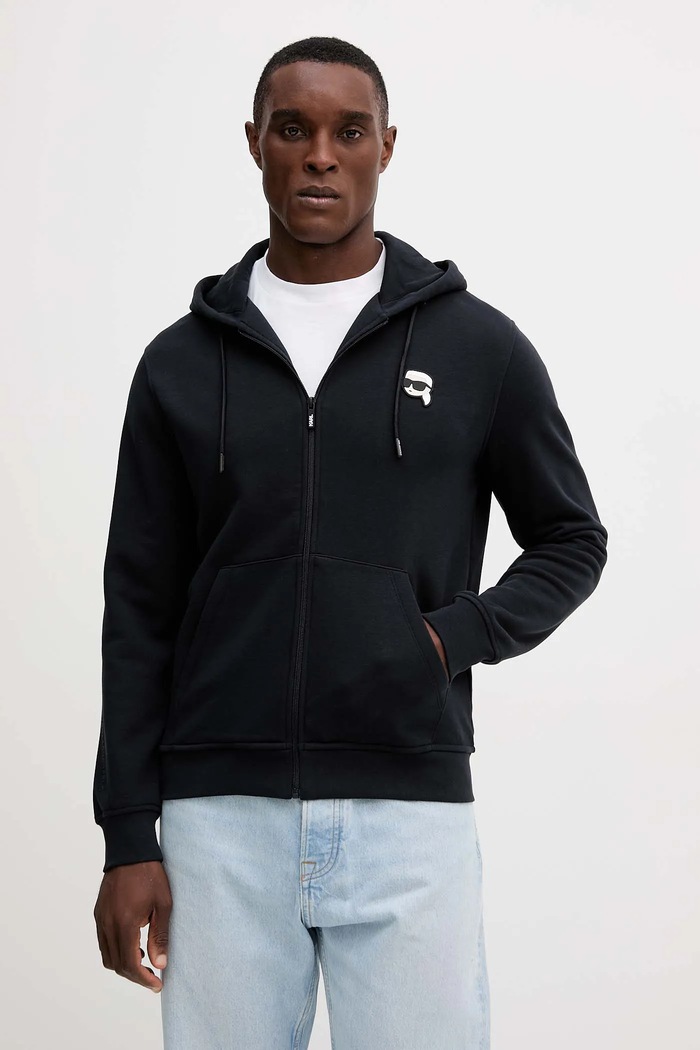 Karl Lagerfeld bluza pozostałe granatowy 554910.705045