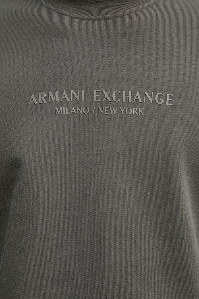 Armani Exchange melegítőfelső férfi pamut XM001284.AF20934 zöld