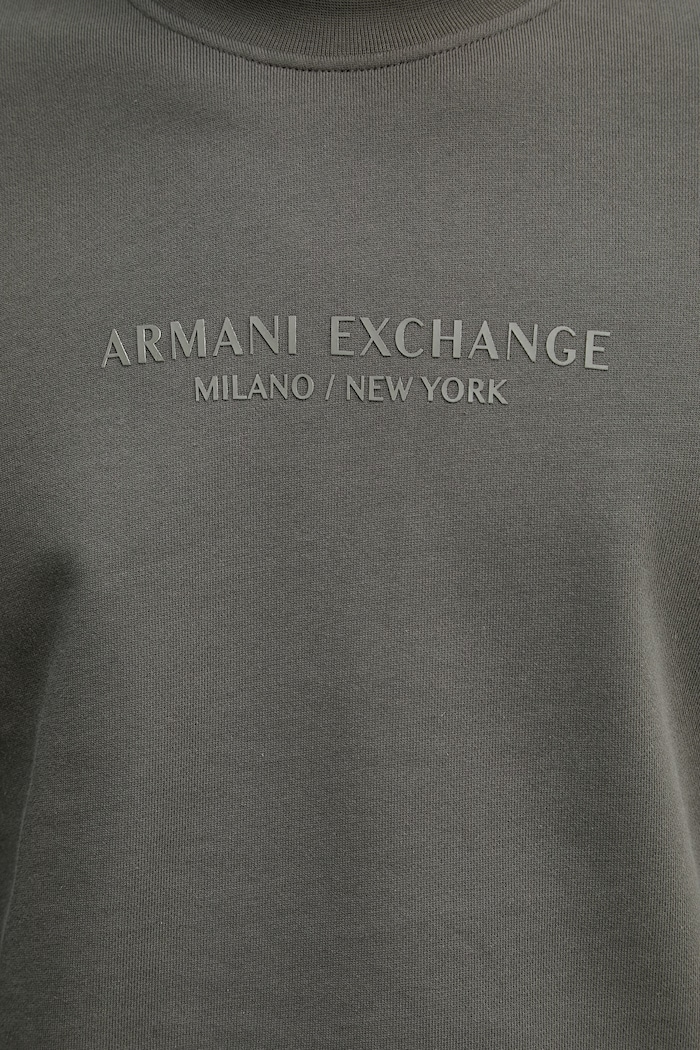 Armani Exchange melegítőfelső férfi pamut XM001284.AF20934 zöld