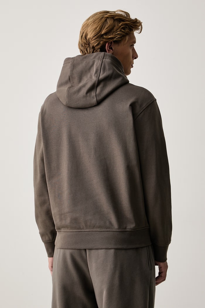 Odjeća Armani Exchange Dukserica sa kapuljačom za muškarce od pamuka XM001294.AF20934 smeđa