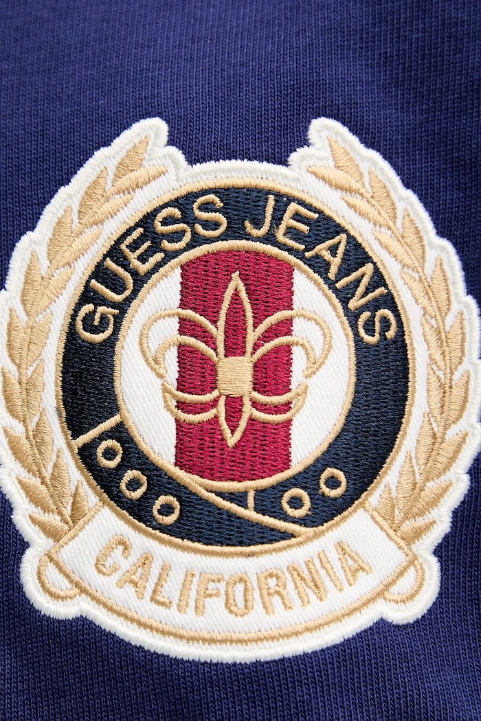 Bavlněná mikina Guess Jeans M5YP08.KCYM1 modrá