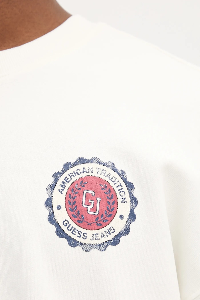 Bavlněná mikina Guess Jeans M5YQ13.KCPR1 béžová