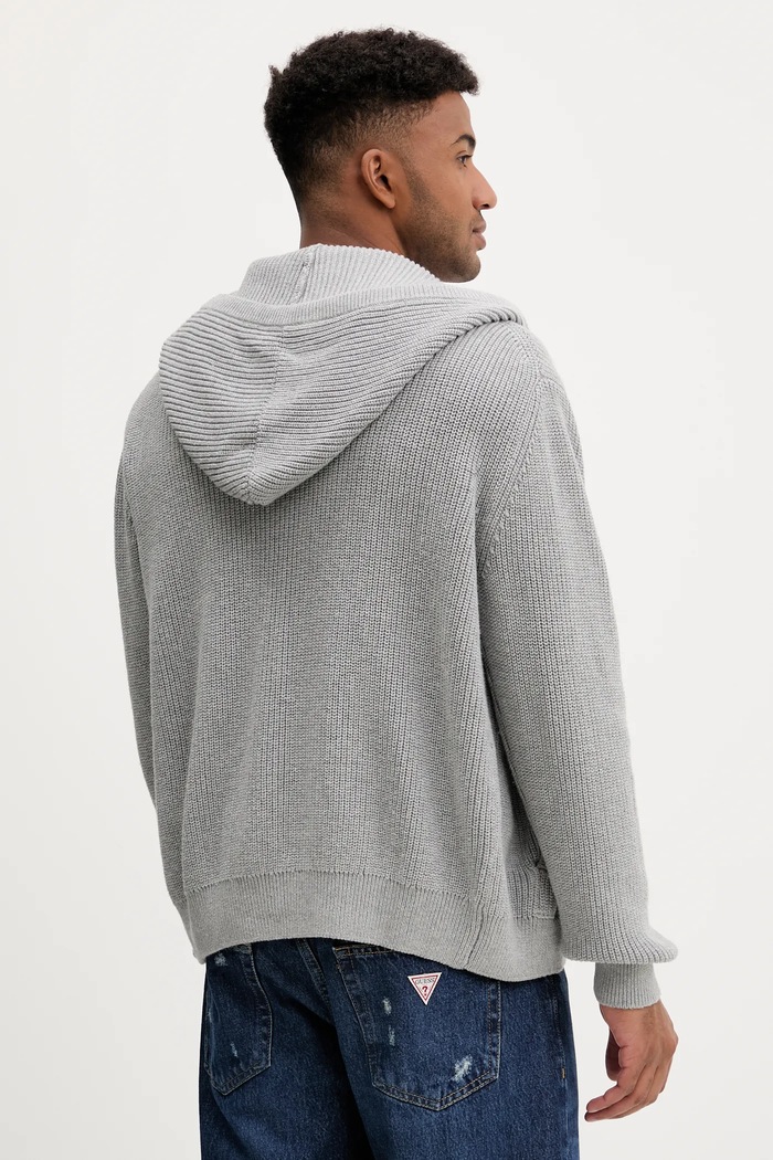 Oblečení Bavlněný kardigan Guess Jeans M5YR20.Z3P41 šedá
