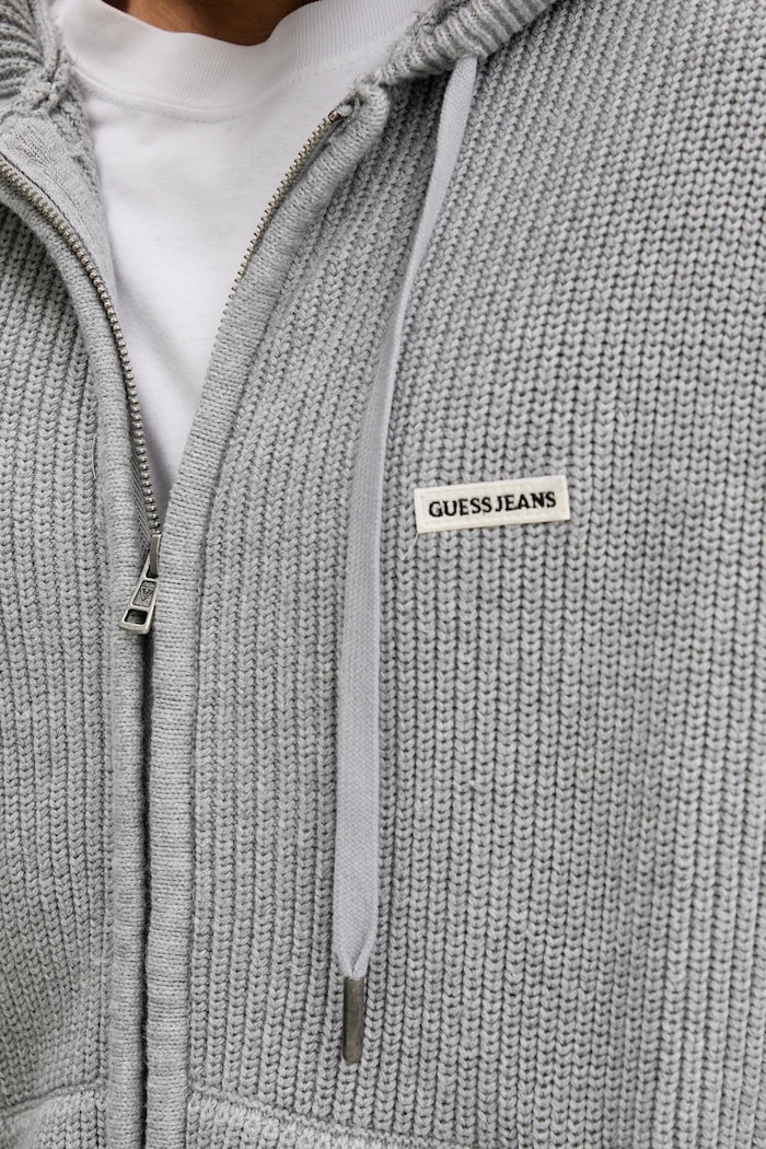 Bavlněný kardigan Guess Jeans M5YR20.Z3P41 šedá