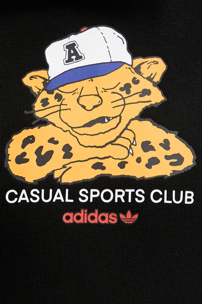 adidas Originals bluza bawełniana Graphic Lo Hd JW0166 czarny