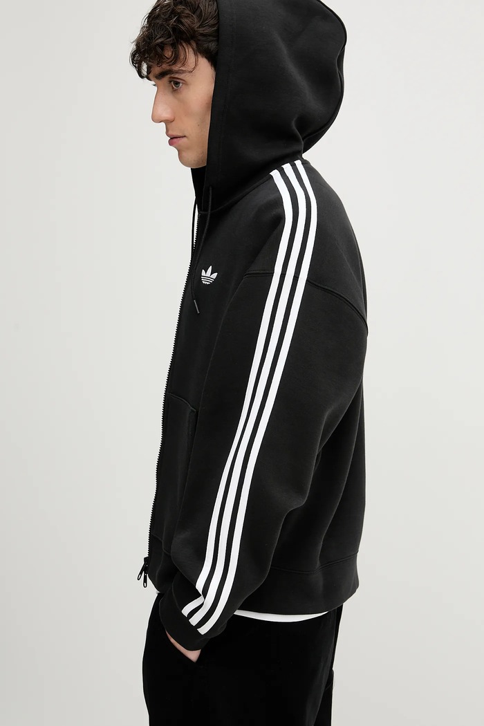 Dukserica adidas Originals Spacer Hoodie crna JX1507