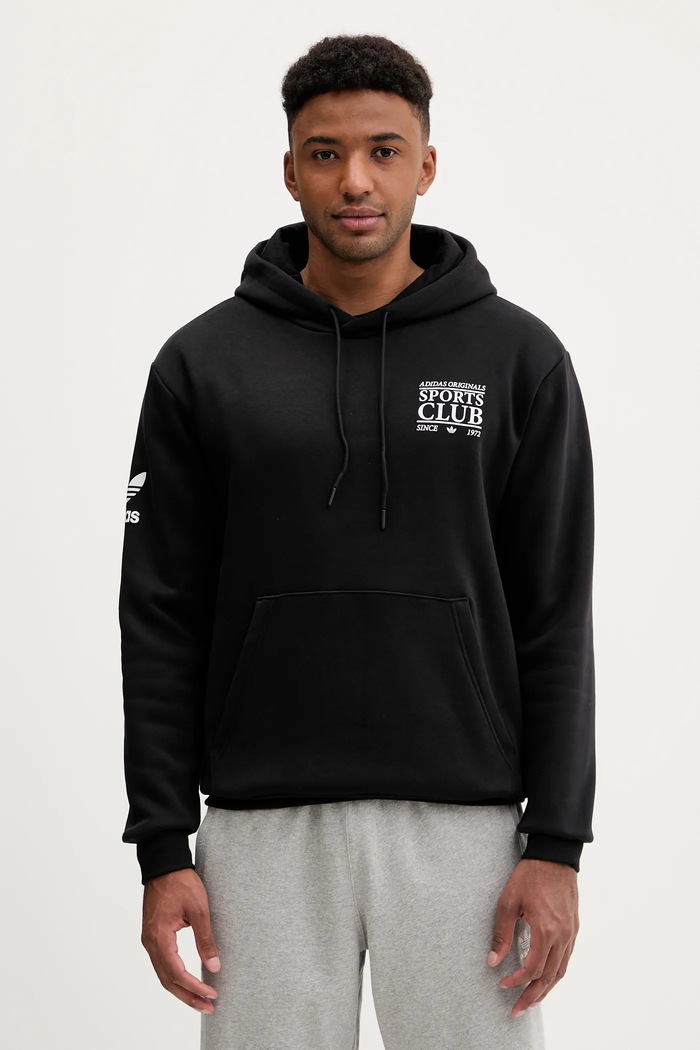 Odzież adidas Originals bluza Graphic Hoodie JX3058 czarny