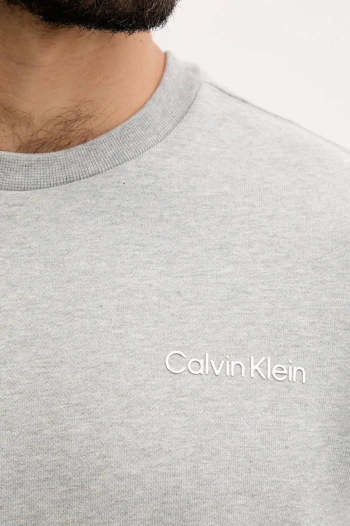 Mikina Calvin Klein Performance LVGMF5W312 sivá