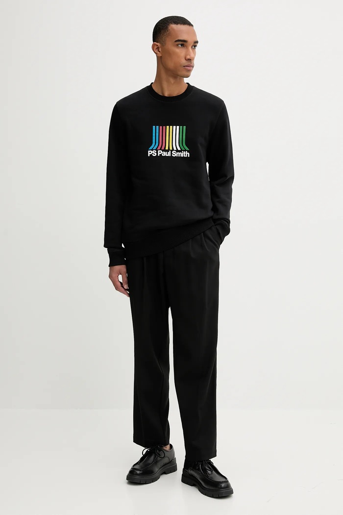 PS Paul Smith bluză M2R.191Z.TP5408 negru AW25