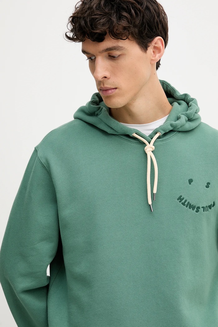 Hanorac de bumbac PS Paul Smith M2R.217Z.T22469 verde