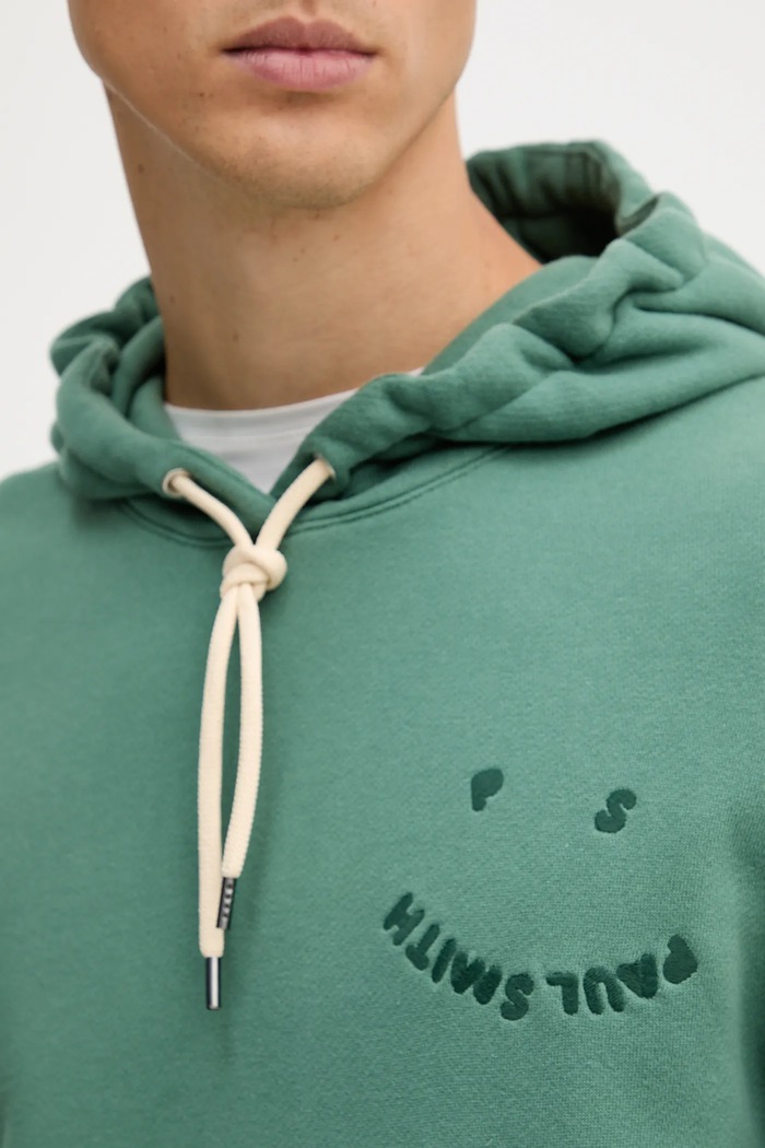 Hanorac de bumbac PS Paul Smith verde M2R.217Z.T22469