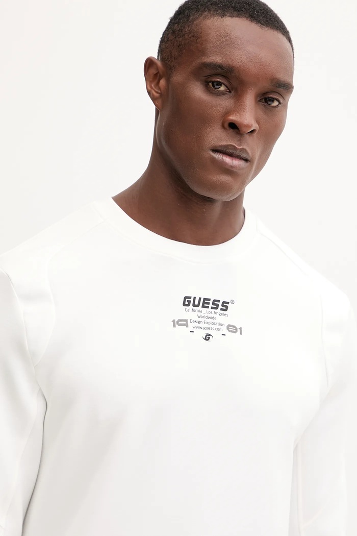 Μπλούζα Guess RYOTA λευκό Z5BQ00.KCNS2