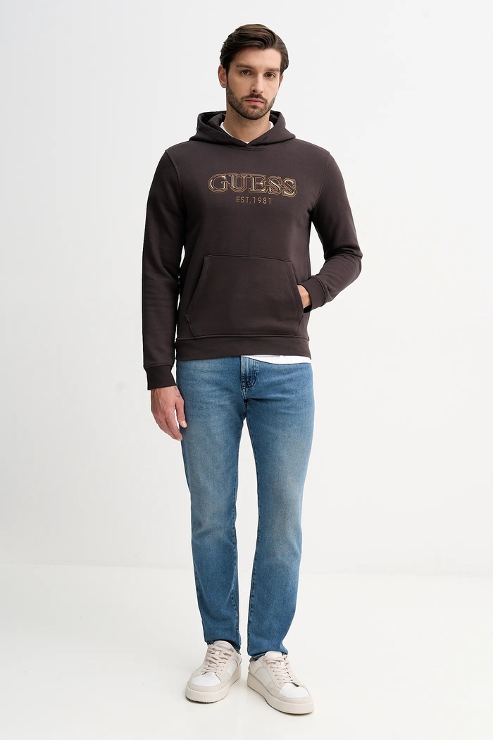 Μπλούζα Guess M5BQ36.K9Z21 καφέ AW25
