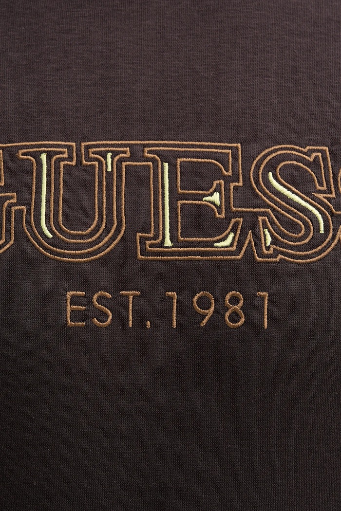 Μπλούζα Guess M5BQ36.K9Z21 καφέ