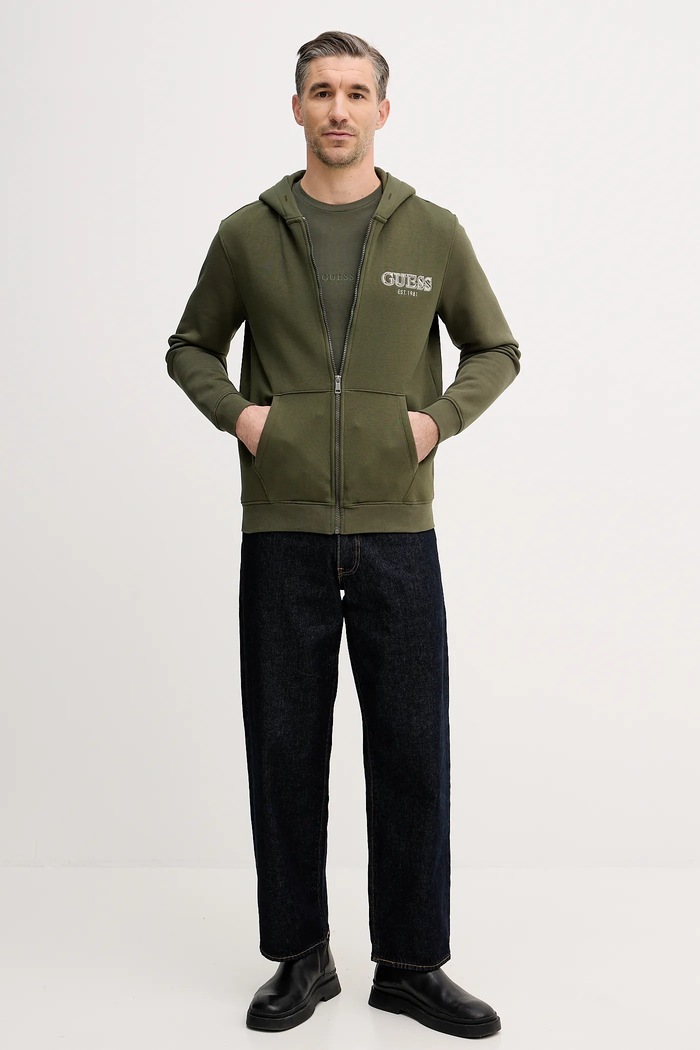 Pulover Guess M5BQ48.K9Z21 zelena AW25