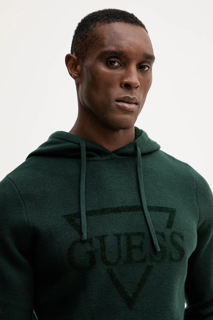 Guess pulóver JOBY zöld M5BR18.Z0470