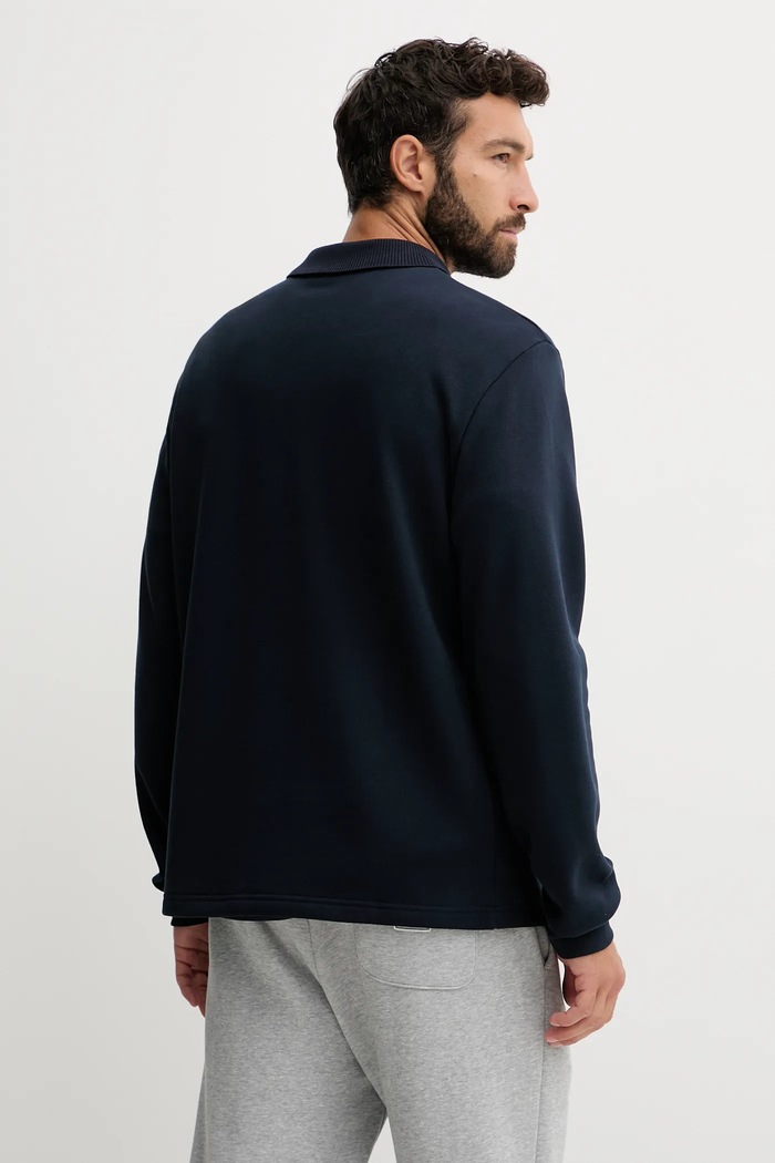 Îmbrăcăminte EA7 Emporio Armani hanorac de bumbac AF12661.7M000883 bleumarin