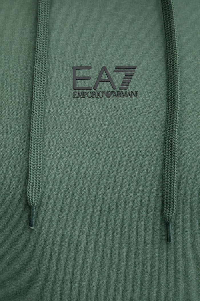 Bavlnená mikina EA7 Emporio Armani PJVRZ.8NPM32 zelená