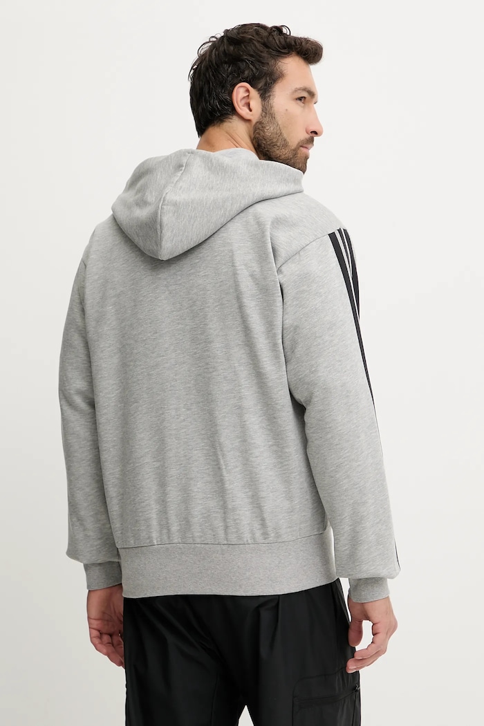 Oblečenie Mikina adidas Essentials JD1865 sivá