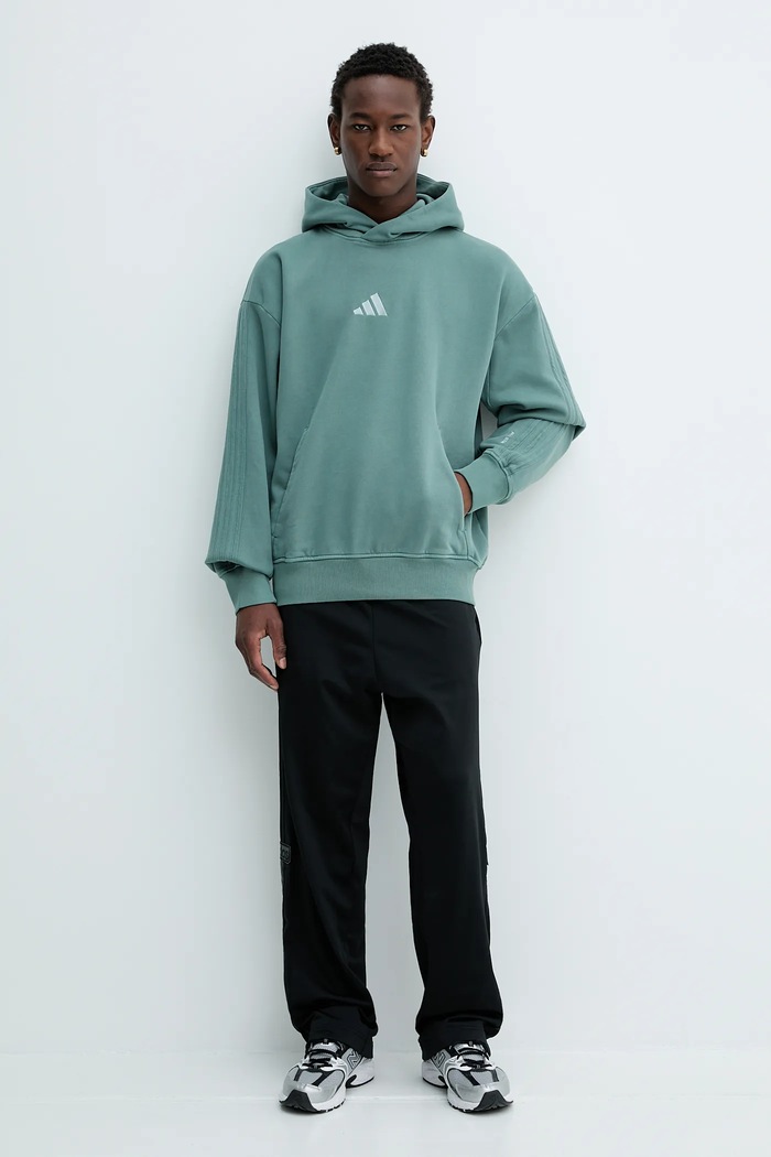 Mikina adidas All SZN JL6538 zelená AW25