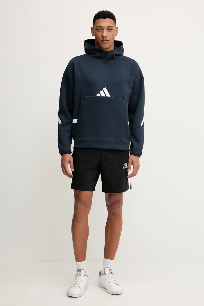 Mikina adidas x Z.N.E JW4729 tmavomodrá AW25