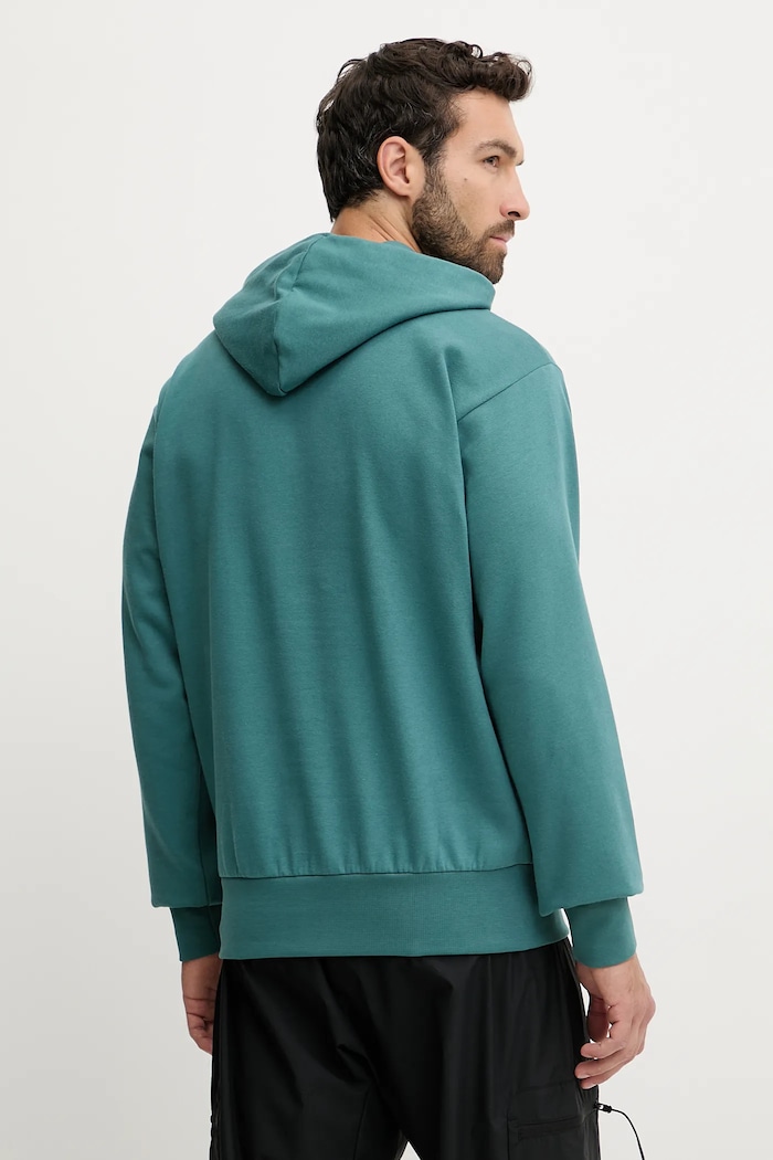 Oblečenie Mikina adidas Feelcozy KB7650 tyrkysová