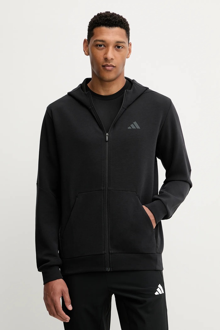 adidas Performance hanorac de antrenament Designed for Training uni negru IY1131