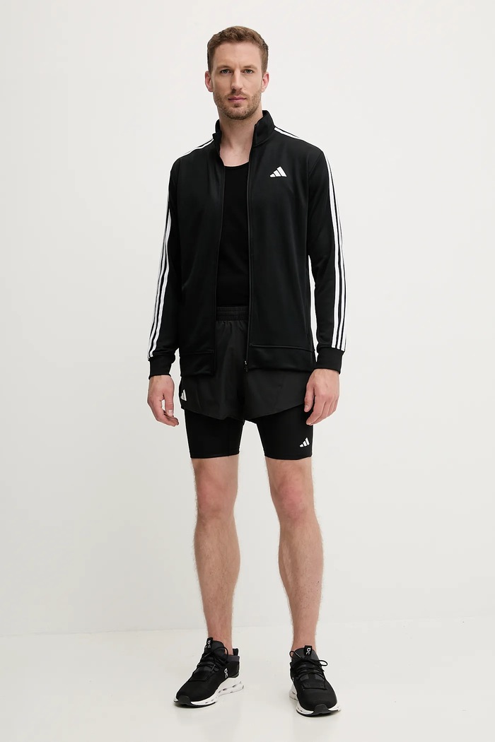 Tréningová mikina adidas Performance Train Essentials JC7724 čierna AW25