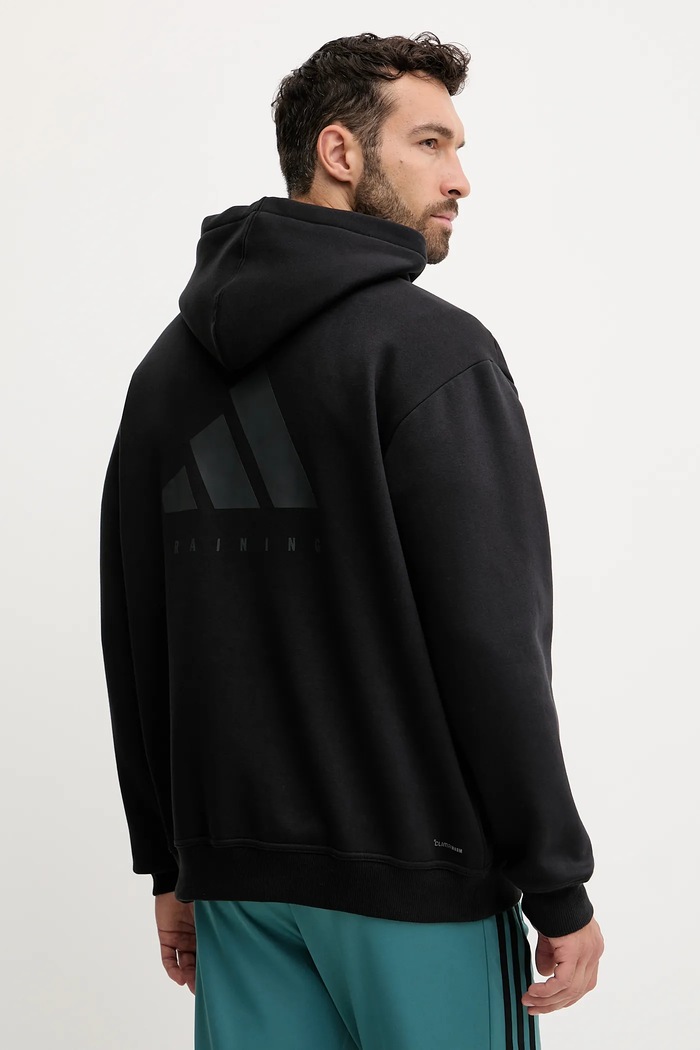 Oblečenie Tréningová mikina adidas Performance POWER JZ6248 čierna