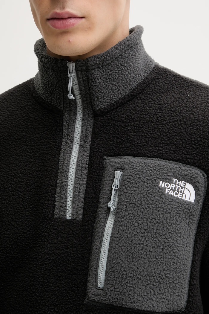 Fleecová mikina The North Face Yumiori NF0A883SS5H1 černá