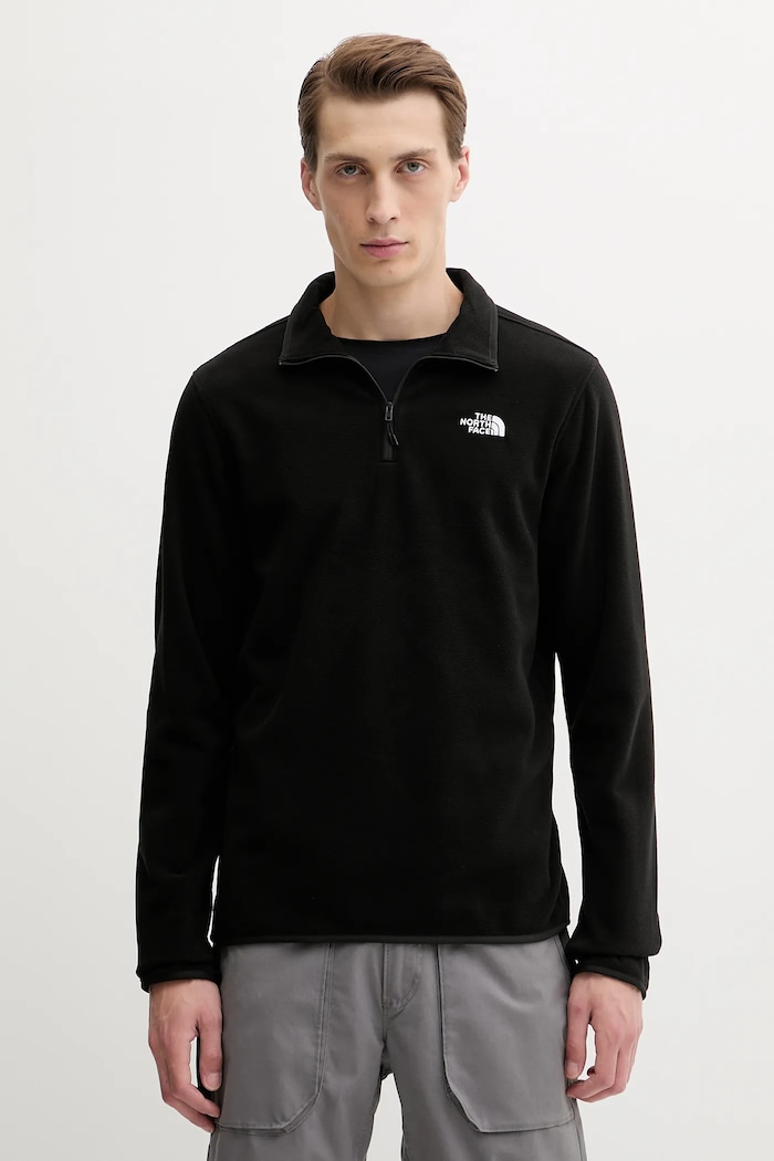 Mikina The North Face bez kapucne čierna NF0A8D0QJK31
