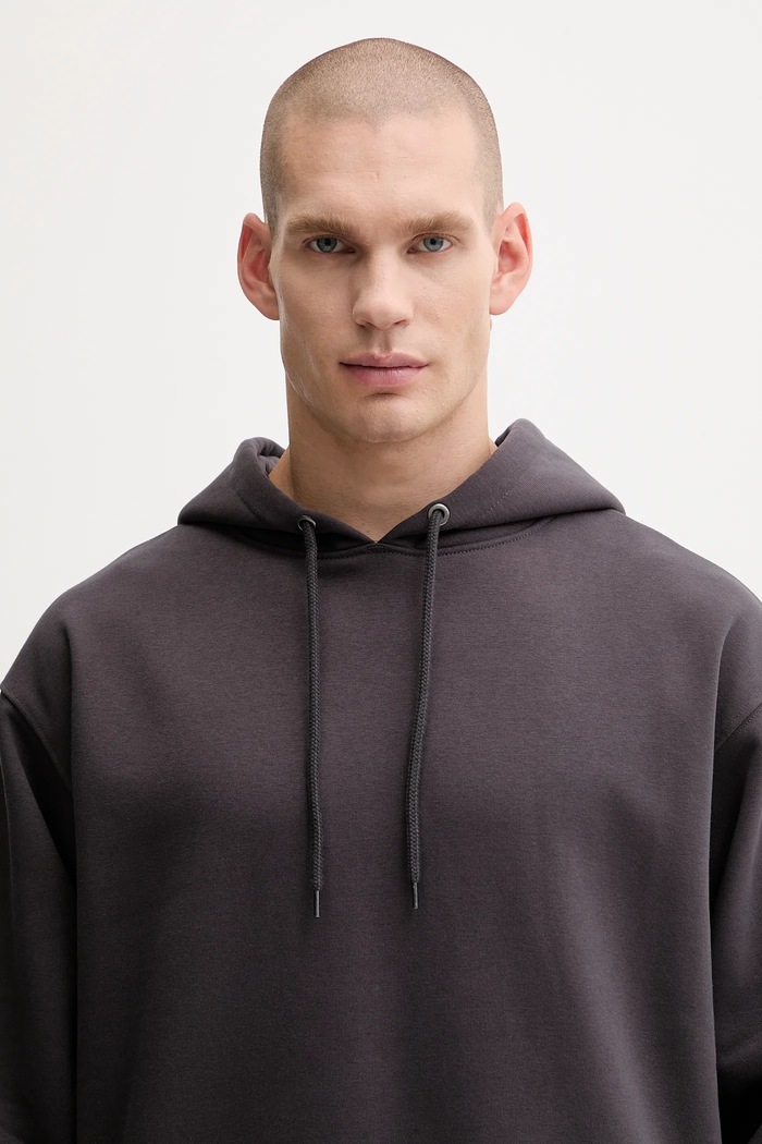 Суичър The North Face Redbox сив NF0A8EFZ0SA1