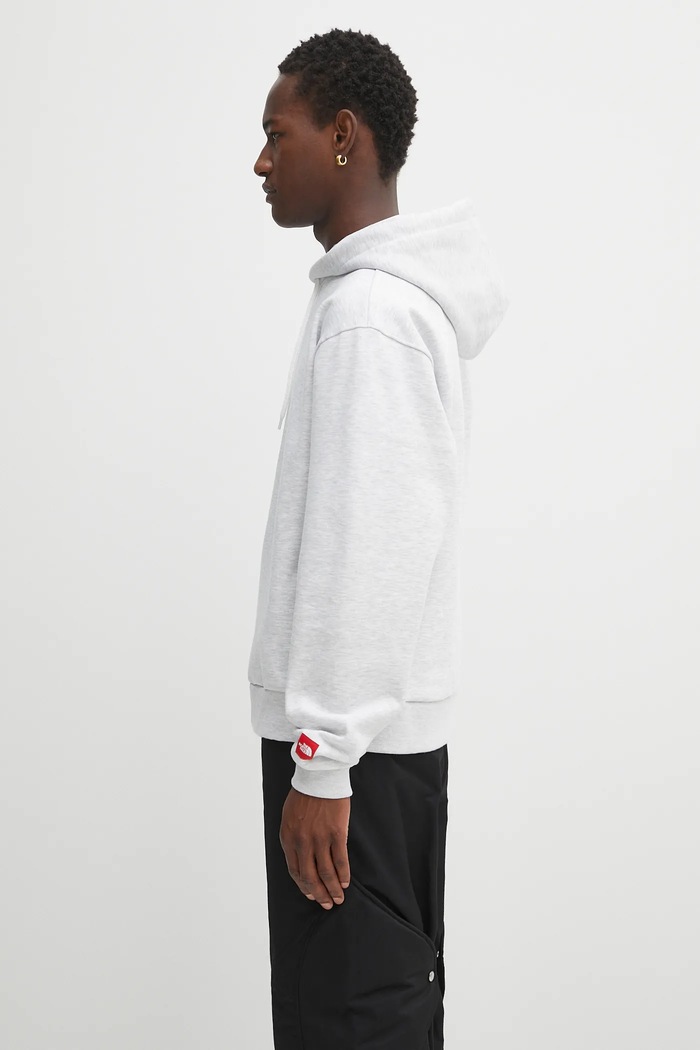 Суичър The North Face Redbox NF0A8EFZE041 сив AW25