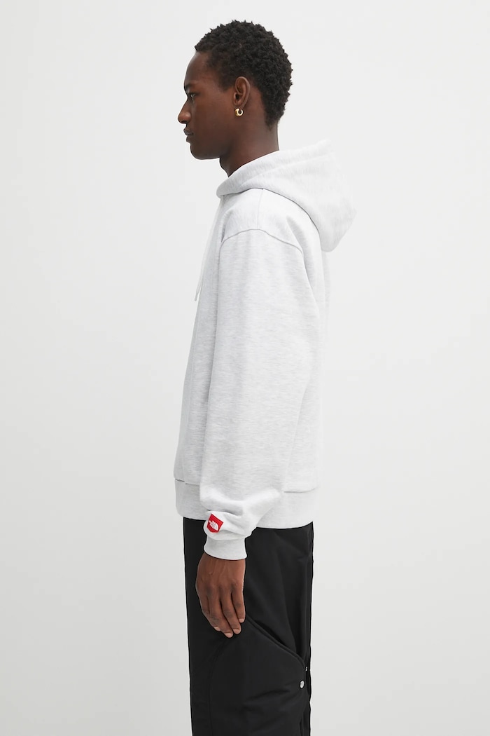 Суичър The North Face Redbox NF0A8EFZE041 сив AW25