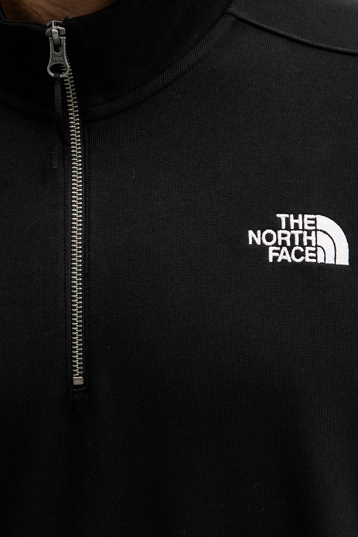 Памучен суичър The North Face NF0A8F24JK31 черен