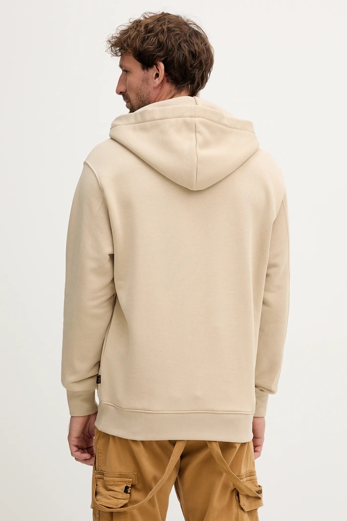 Oblečenie Mikina Alpha Industries 156335.627 béžová