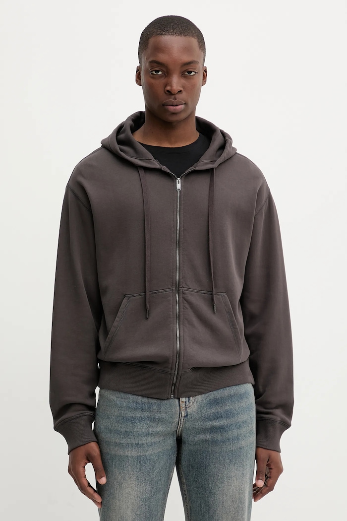 Oblečenie Bavlnená mikina ZADIG&VOLTAIRE JMSS01311 hnedá