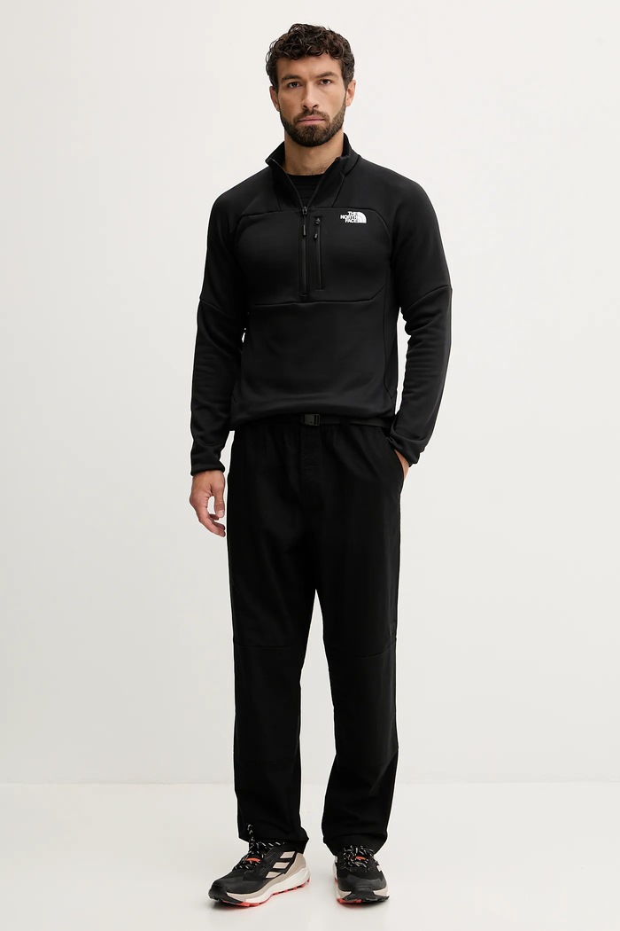 Μπλούζα The North Face Meteora NF0A8E1MJK31 μαύρο AW25