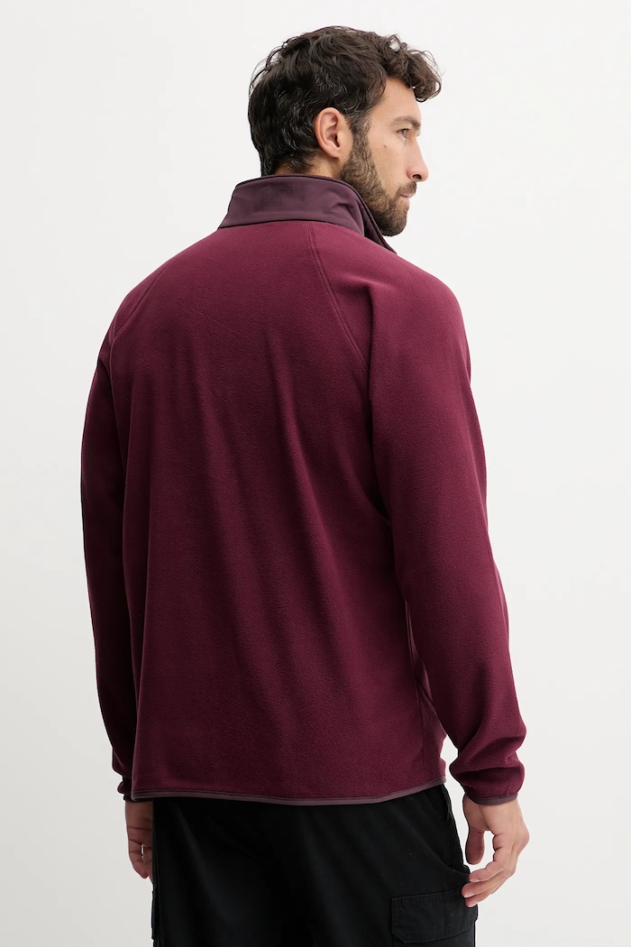 Clothing Columbia sweatshirt Fast Trek 2135691 maroon