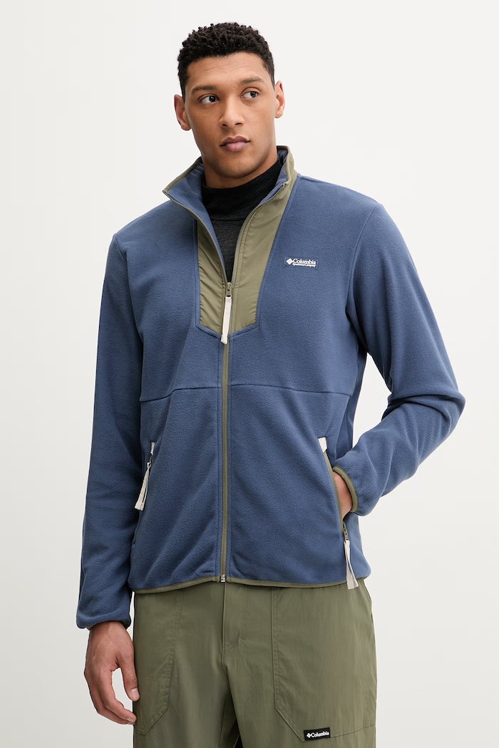 Columbia bluza polarowa Sequoia Grove bez kaptura granatowy 2095891