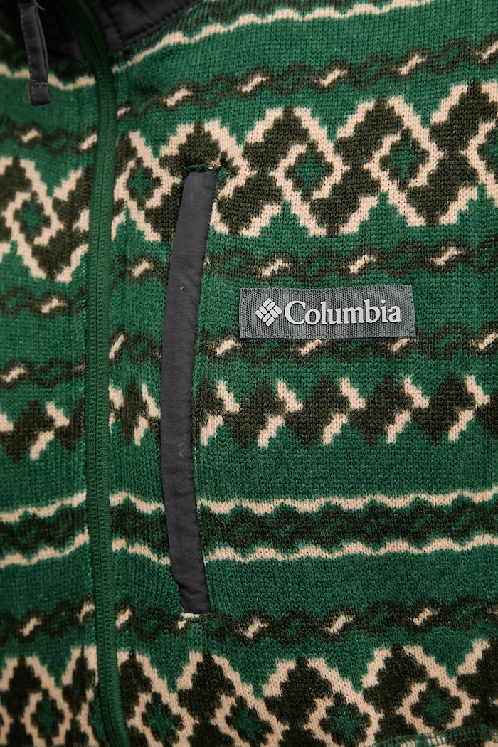 Outdoorová mikina Columbia Sweater Weather 2097741 zelená
