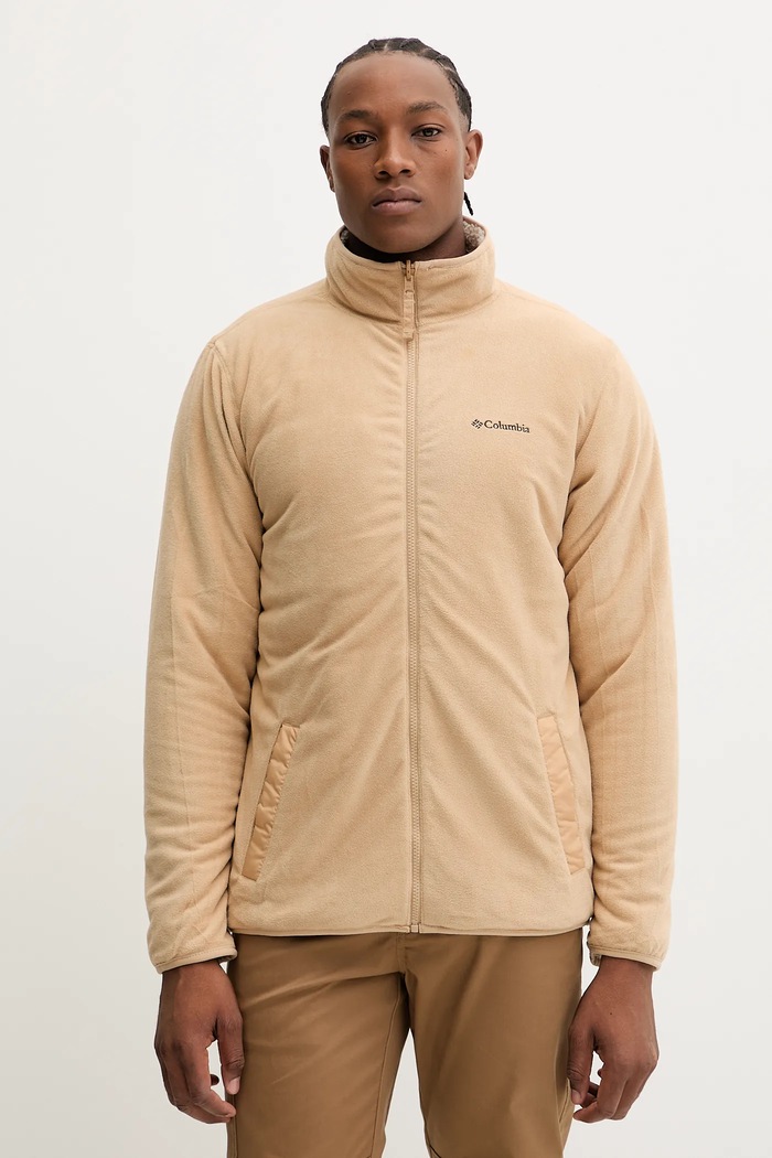 Columbia hanorac cu două fețe pentru exterior Winter Pass 2135651 bej AW25