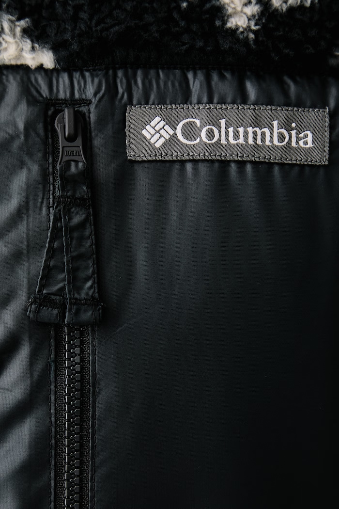 Bluza dwustronna męska polarowa Winter Pass Columbia czarny 2135651