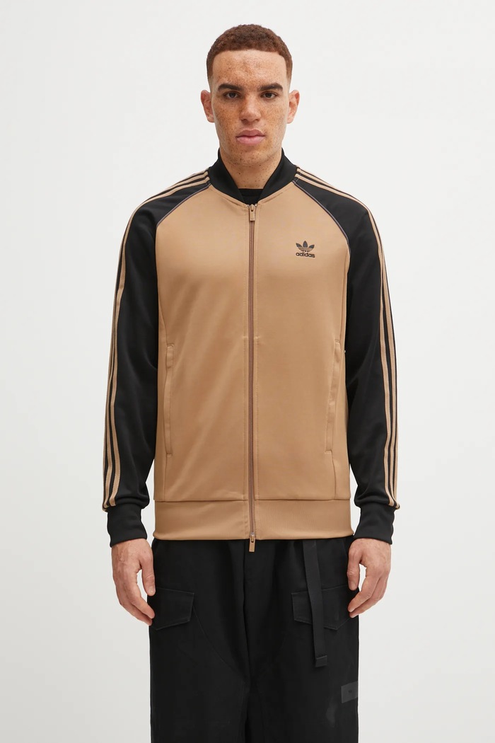 Кофта adidas Originals Sst Tt візерунок бежевий JY1292