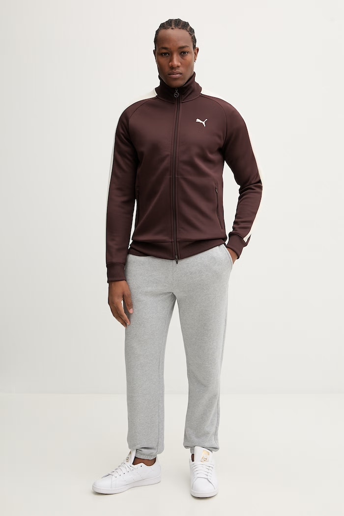 Суичър Puma 629587 кафяв SS26
