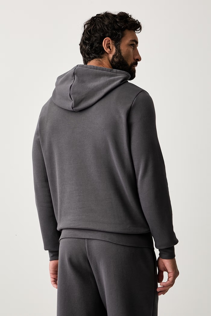 Odzież Puma bluza z kapturem męska z bawełną Essential Color 684718 szary